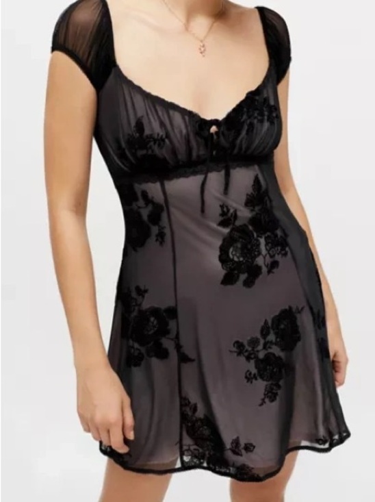 Urban Outfitters Dresses & Skirts - Urban Outfitters Black Babydoll Dress